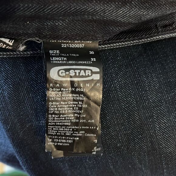 G-Star Raw x Marc Newson Hereingbone Jeans 30x32 - Picture 9 of 9
